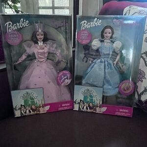 Mattel Barbie Wizard of Oz Dolls - Pink and Blue